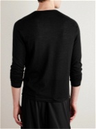 Saman Amel - Cashmere and Silk-Blend Sweater - Black