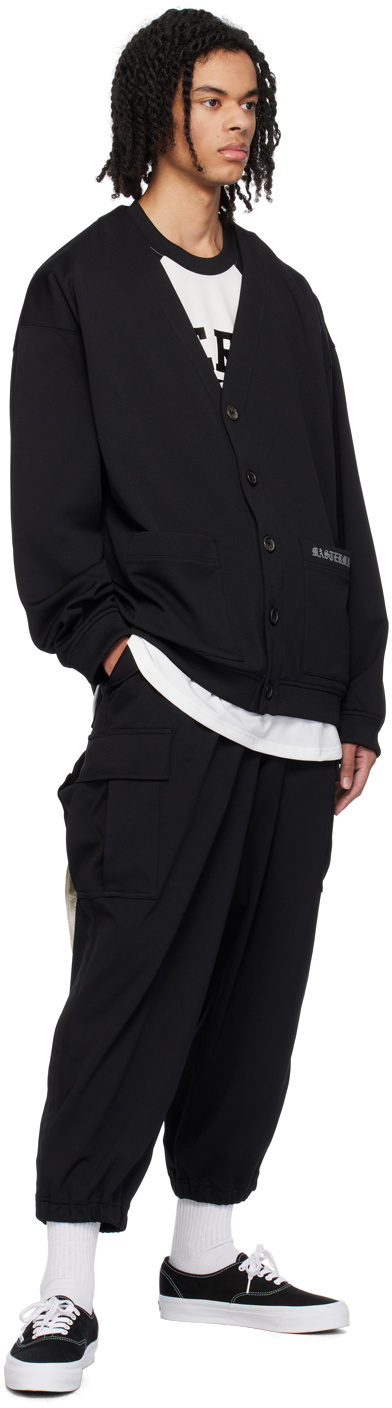 MASTERMIND WORLD Black Button Cardigan