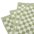 Baina Face Cloth Gift Set in Sage/Chalk 
