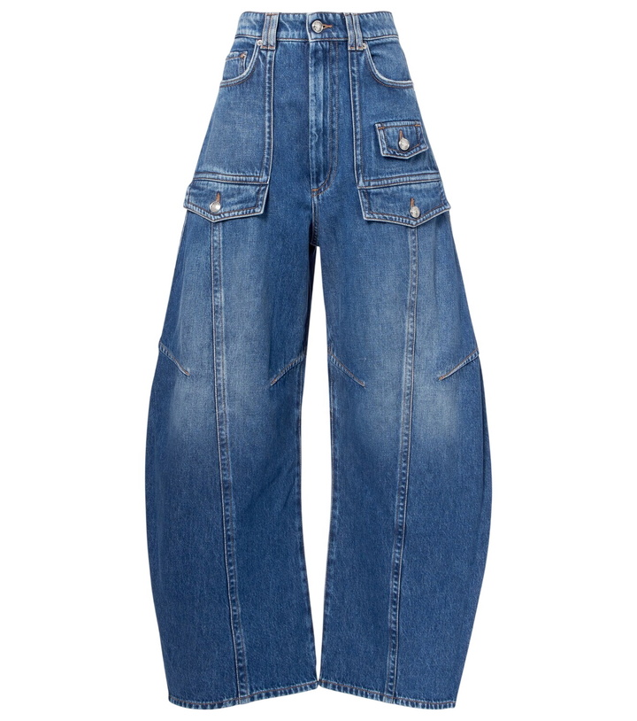Photo: Sportmax Violino barrel-leg jeans