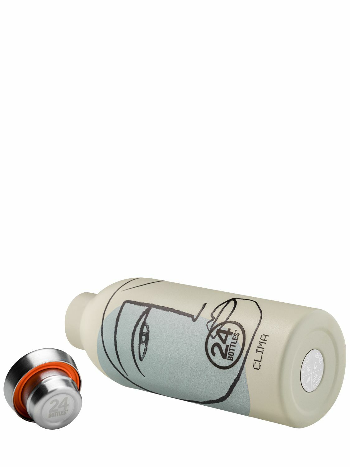 24BOTTLES 500ml White Calypso Clima Bottle
