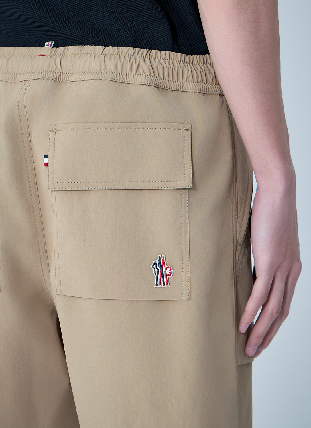 Moncler Grenoble Elasticated Waist Cargo Shorts