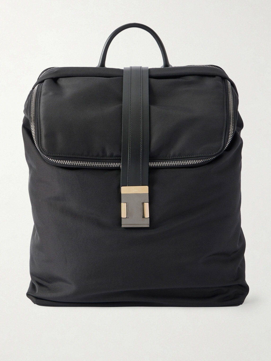 Christian Louboutin - Nox Leather-Trimmed Nylon Backpack