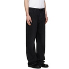 BALMAIN Black Loose-Fit Jeans