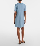 Valentino Crepe Couture bow-detail minidress