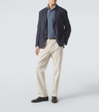 Agnona Cashmere polo sweater