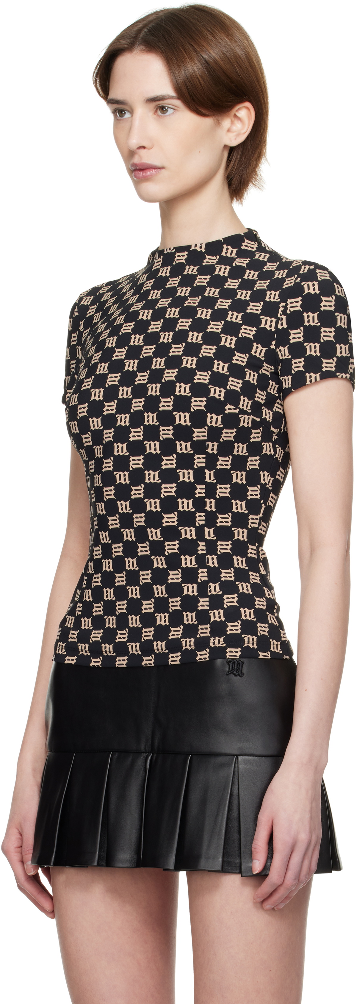 MISBHV Black Monogram T-shirt