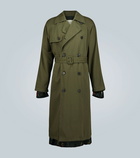 Dries Van Noten - Double-breasted cotton trench coat