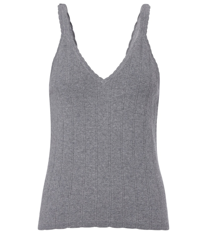 Photo: Lisa Yang Suni cotton and cashmere tank top