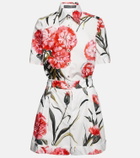 Dolce&Gabbana - Floral cotton playsuit