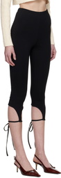Kijun Black Capri Leggings