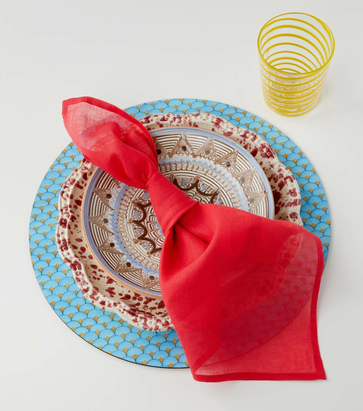 Lisa Corti Set of 6 cotton napkins