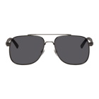 Gucci Black Masculine Aviator Sunglasses