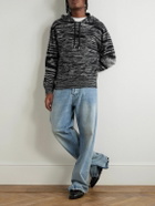 Missoni - Space-Dyed Cashmere Hoodie - Black