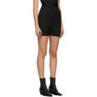 Haider Ackermann Black High-Waisted Shorts