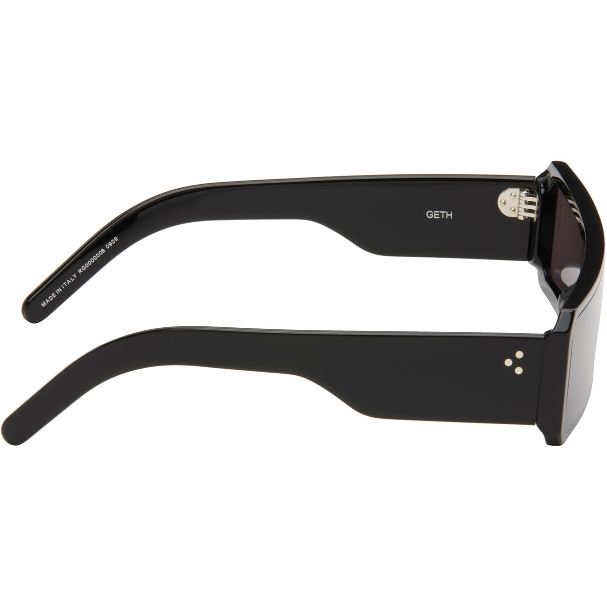 Rick Owens Black Tower Gethshades Sunglasses