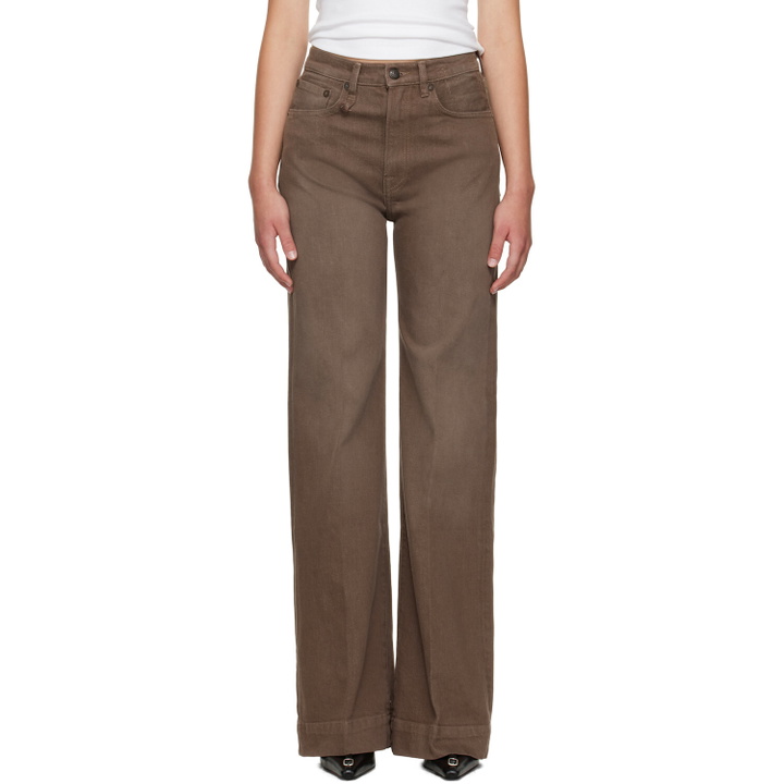 Photo: R13 Brown Flared Jeans