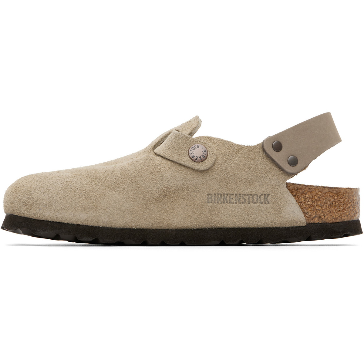 Birkenstock Taupe Narrow Tokio Loafers