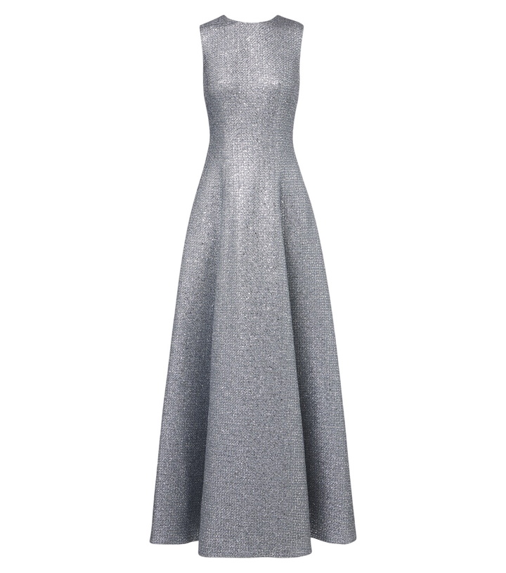 Photo: Emilia Wickstead Nodin tweed gown