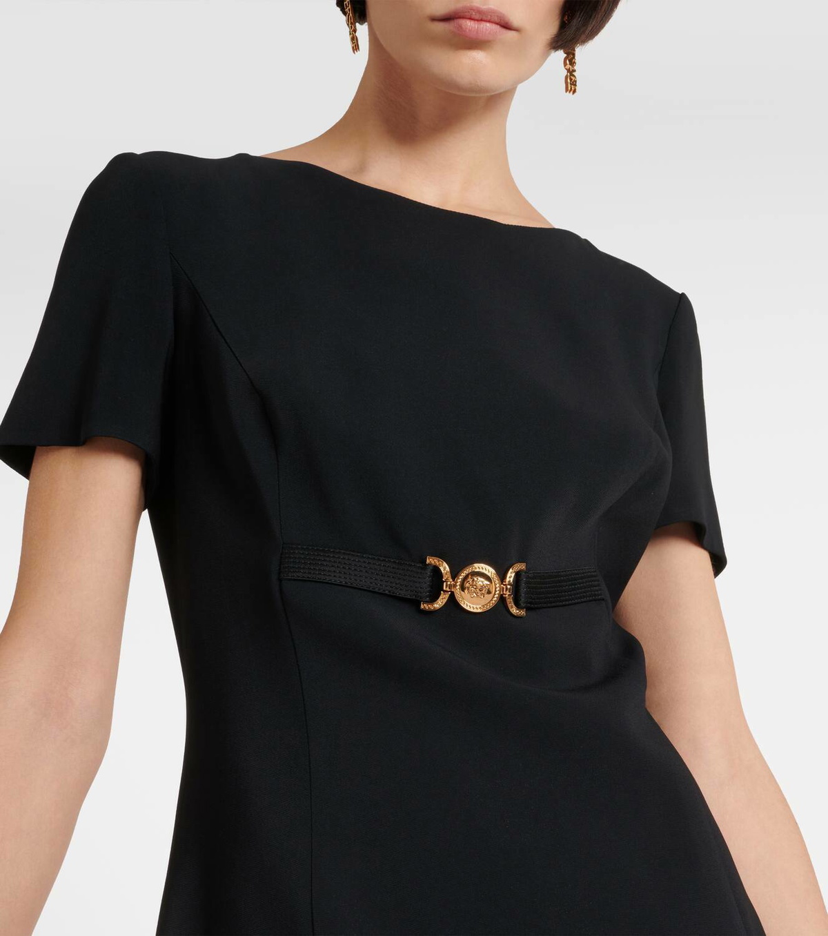 medusa 95 draped mini dress Medusa 95 Draped Mini Dress THAHAB KW