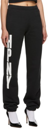 Heron Preston Black 'HPNY' Lounge Pants
