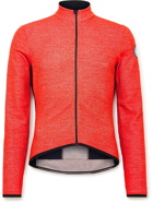 Café du Cycliste - Marguerite Knitted Cycling Jersey - Orange