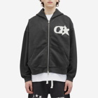 Cole Buxton Men's CB Star Zip Hoodie in Vintage Black