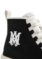Amiri Court MA Canvas Hi-top Sneakers Black