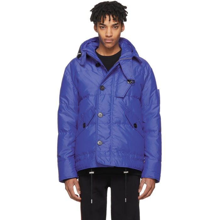 Photo: Givenchy Blue Puffer Down Jacket