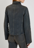 Our Legacy Union Darted Denim Jacket Black