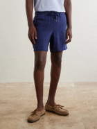 Polo Ralph Lauren - Straight-Leg Linen Shorts - Blue