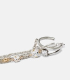 Isabel Marant Embellished single hoop earring