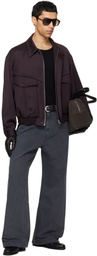 TONYWACK Gray Wide-Leg Jeans