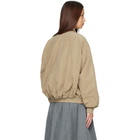YMC Beige Basement Bomber Jacket