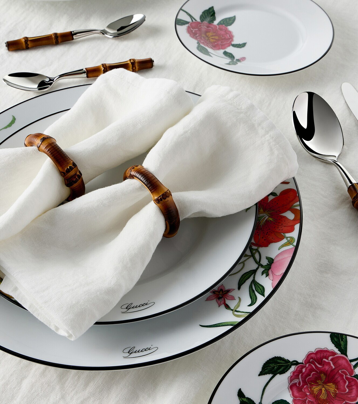 Gucci Bamboo set of 2 napkin rings