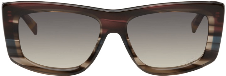 Photo: Missoni Brown Rectangular Sunglasses
