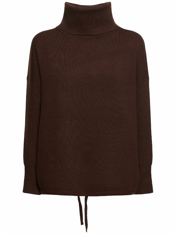 Photo: VARLEY - Cavendish Roll Neck Knit Top