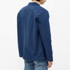 Nudie Jeans Co Men's Nudie Barney Worker Jacket in Indigo Blue