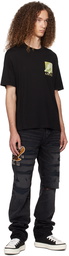 AMIRI Black Leopard T-Shirt