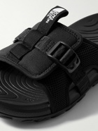 The North Face - Explore Camp Canvas, Mesh and Rubber Slides - Black