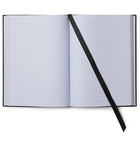 Kingsman - Smythson Soho Cross-Grain Leather Notebook - Black