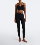 Eres Torres ribbed-knit leggings