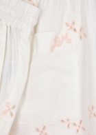 Damson Madder Lana Broderie Anglaise Cotton Shorts White