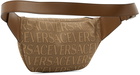 Versace Brown Repeat Pouch