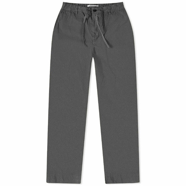 Photo: Kestin Men's Inverness Tapered Trouser in Charcoal Cotton Twill