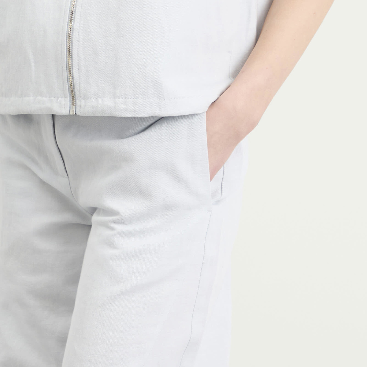 Samsøe Samsøe Women's Saroko Parachute Trousers in Gray Dawn Melange