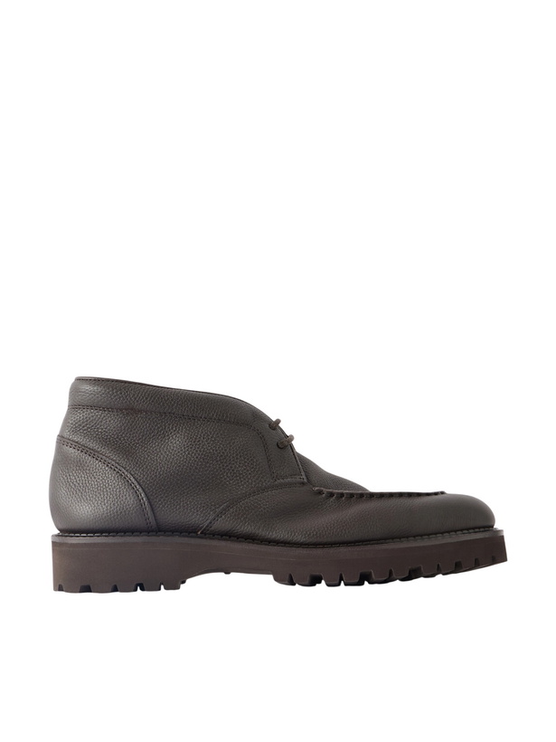 Photo: John Lobb - Field Full-Grain Leather Desert Boots - Brown