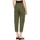 T by Alexander Wang Green Twill Cargo Pants