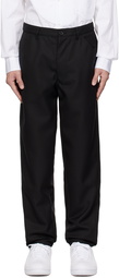 Comme des Garçons Shirt Black Zip Trousers