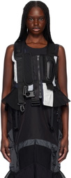 Junya Watanabe Black Komine Protector Paneled Vest